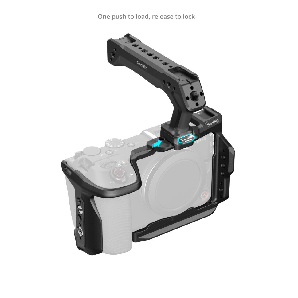 Клетка SmallRig 6379 HawkLock QR Top Handle Kit для Canon R6 V Клетка SmallRig 6379 HawkLock QR Top Handle Kit для Canon R6 V
