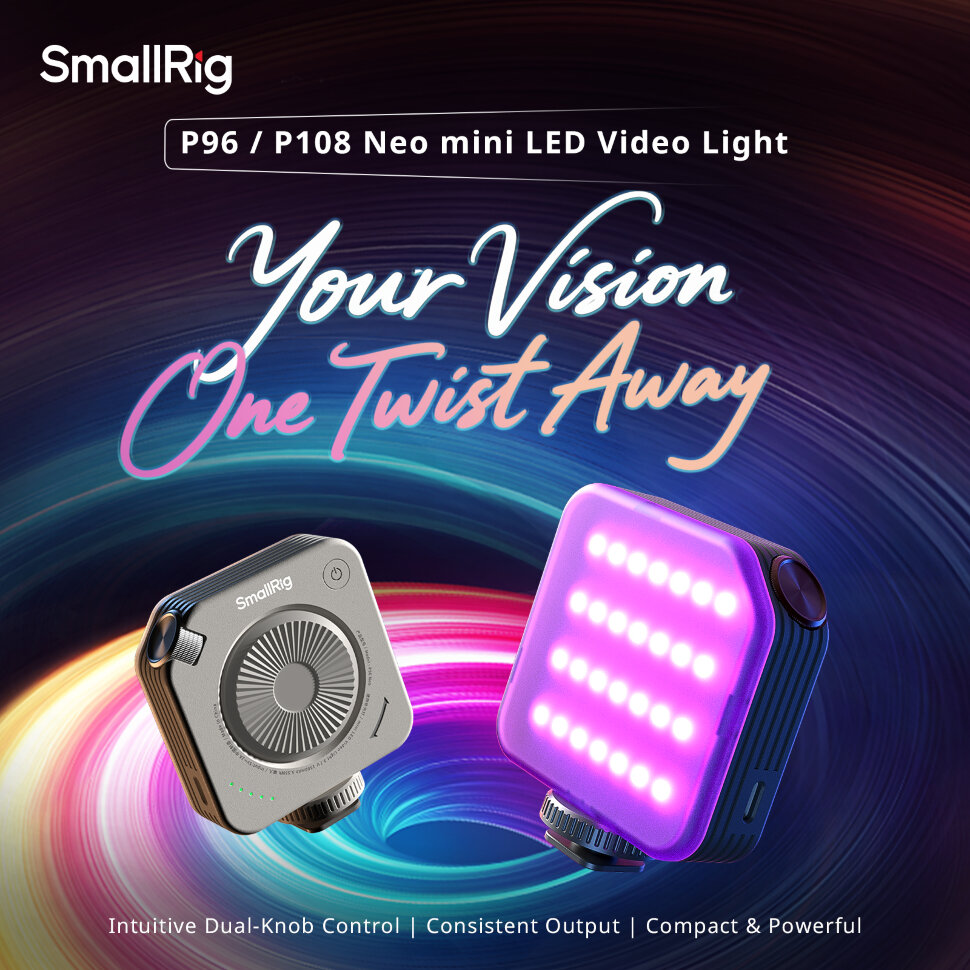 Осветитель SmallRig P96 Neo (Bi-Color) Осветитель SmallRig P96 Neo (Bi-Color)
