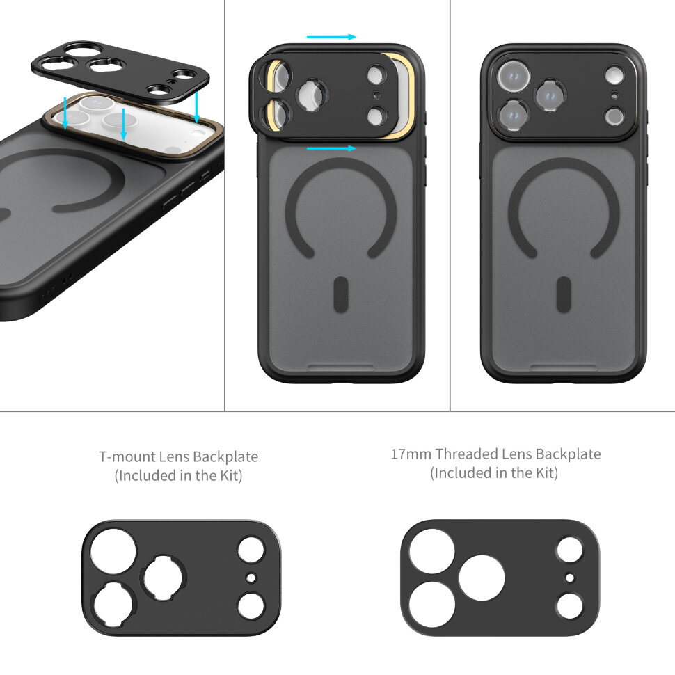 Чехол SmallRig FilMov Photography Grip Kit для iPhone 17 Pro Чехол SmallRig FilMov Photography Grip Kit для iPhone 17 Pro