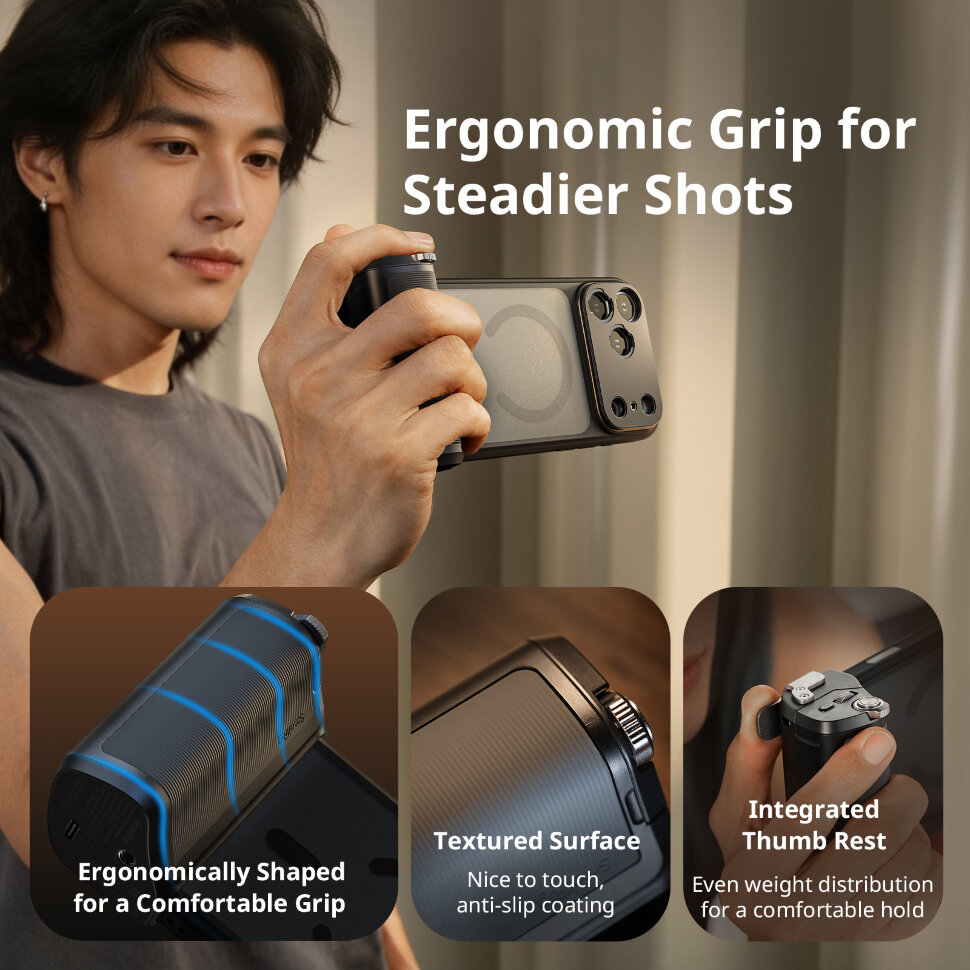 Чехол SmallRig FilMov Photography Grip Kit + Filter для iPhone 17 Pro Чехол SmallRig FilMov Photography Grip Kit + Filter для iPhone 17 Pro