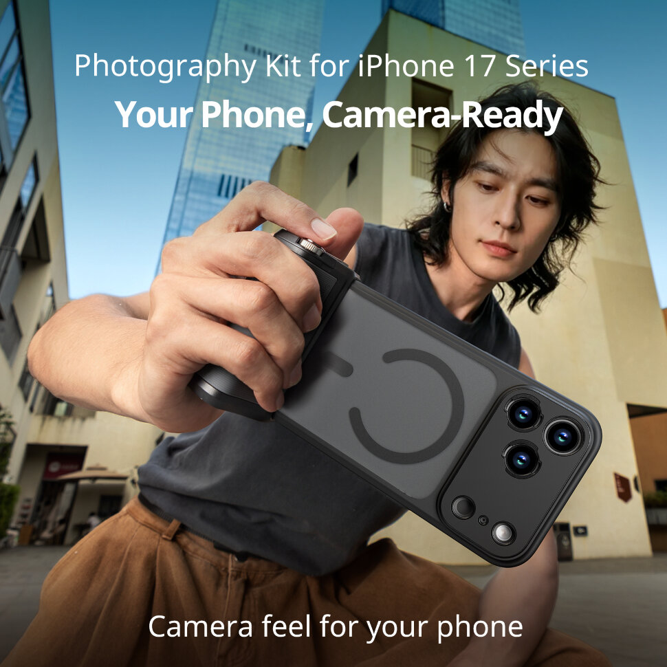 Чехол SmallRig FilMov Photography Grip Kit + Filter для iPhone 17 Pro Max Чехол SmallRig FilMov Photography Grip Kit + Filter для iPhone 17 Pro Max