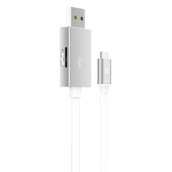 Кабель с карт-ридером Rock Space Type-C OTG Серебро Кабель с карт-ридером Rock Space Type-C OTG Серебро