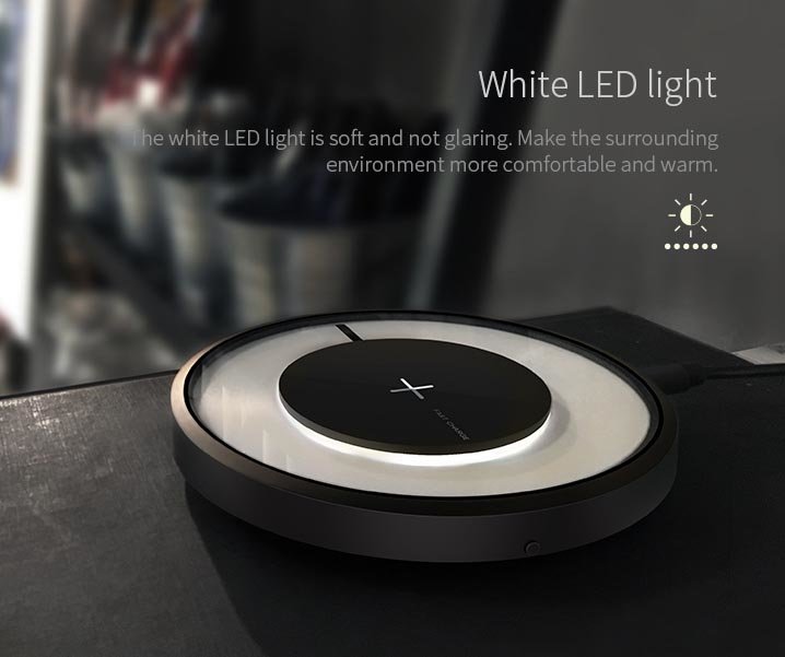 Беспроводная зарядка Nillkin Magic Disk 4 Черная Беспроводная зарядка Nillkin Magic Disk 4 Черная