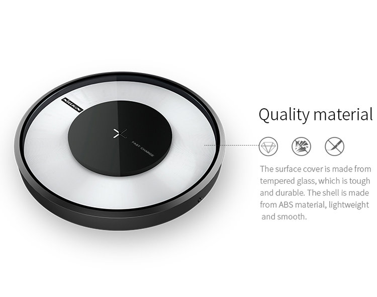 Беспроводная зарядка Nillkin Magic Disk 4 Черная Беспроводная зарядка Nillkin Magic Disk 4 Черная