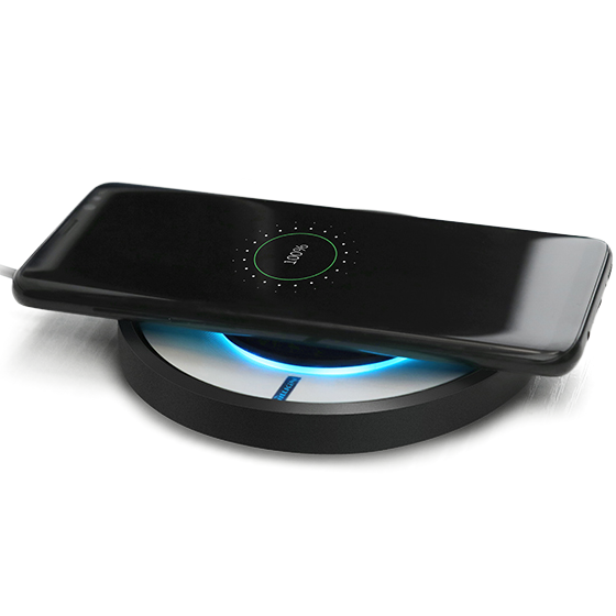 Беспроводная зарядка Nillkin Magic Disk 4 Черная Беспроводная зарядка Nillkin Magic Disk 4 Черная