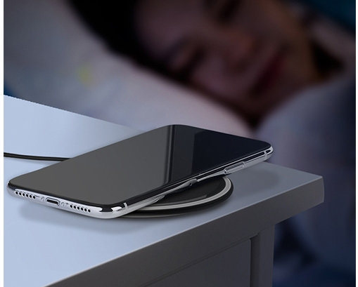 Беспроводная зарядка Rock W12 Белая Беспроводная зарядка Rock W12 Белая