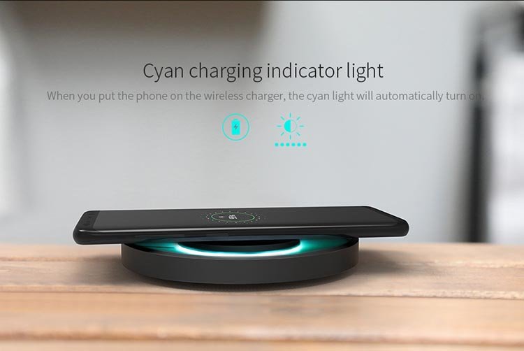 Беспроводная зарядка Nillkin Magic Disk 4 Красная Беспроводная зарядка Nillkin Magic Disk 4 Красная