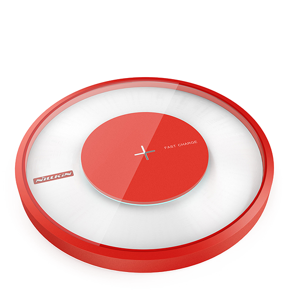 Беспроводная зарядка Nillkin Magic Disk 4 Красная Беспроводная зарядка Nillkin Magic Disk 4 Красная