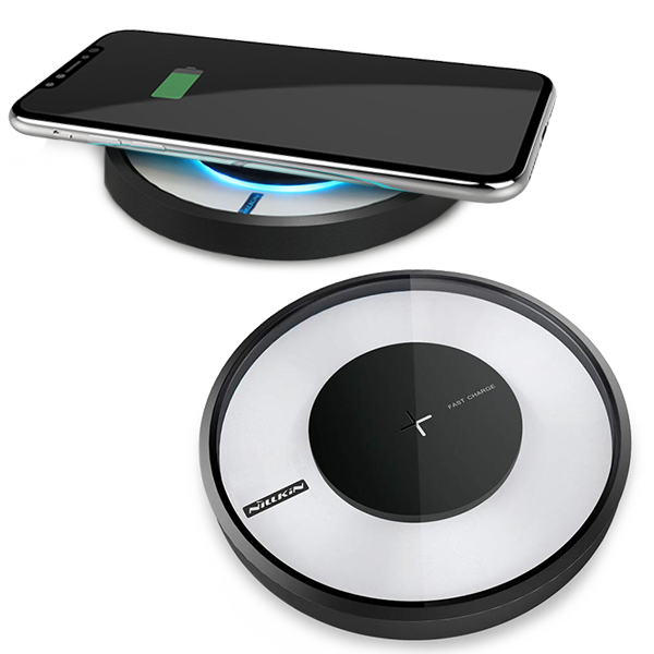 Беспроводная зарядка Nillkin Magic Disk 4 Черная Беспроводная зарядка Nillkin Magic Disk 4 Черная