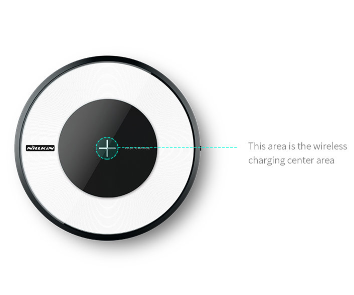 Беспроводная зарядка Nillkin Magic Disk 4 Белая Беспроводная зарядка Nillkin Magic Disk 4 Белая