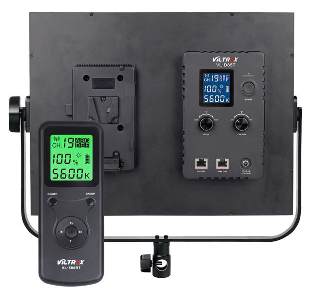 Осветитель Viltrox VL-D85T (3300-5600K) Осветитель Viltrox VL-D85T (3300-5600K)