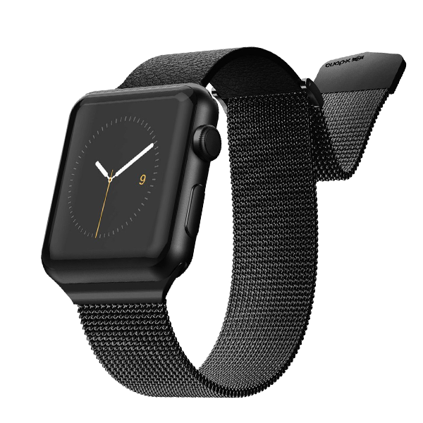 Ремешок X-Doria Hybrid Mesh для Apple Watch 42/44 мм Чёрный Ремешок X-Doria Hybrid Mesh для Apple Watch 42/44 мм Чёрный