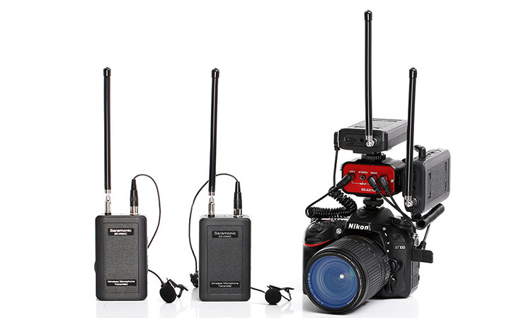 Двухканальный аудиоадаптер Saramonic SR-AX100 Двухканальный аудиоадаптер Saramonic SR-AX100