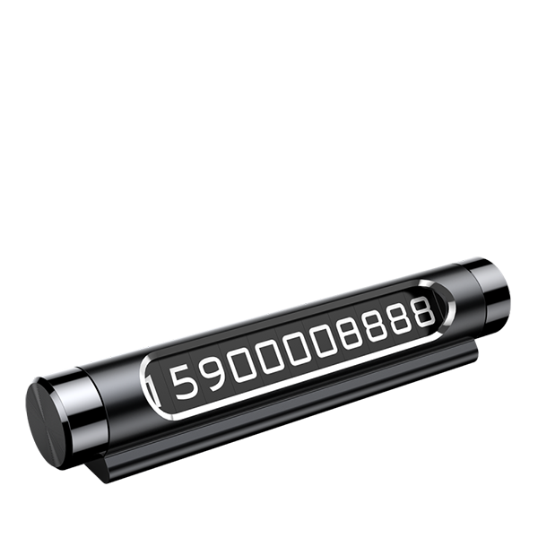 Автовизитка Baseus Temporary Parking Number Card Чёрная Автовизитка Baseus Temporary Parking Number Card Чёрная