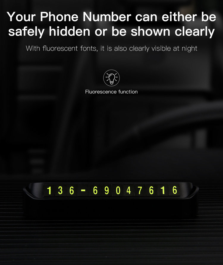 Автовизитка Baseus Tock Белая Автовизитка Baseus Tock Белая