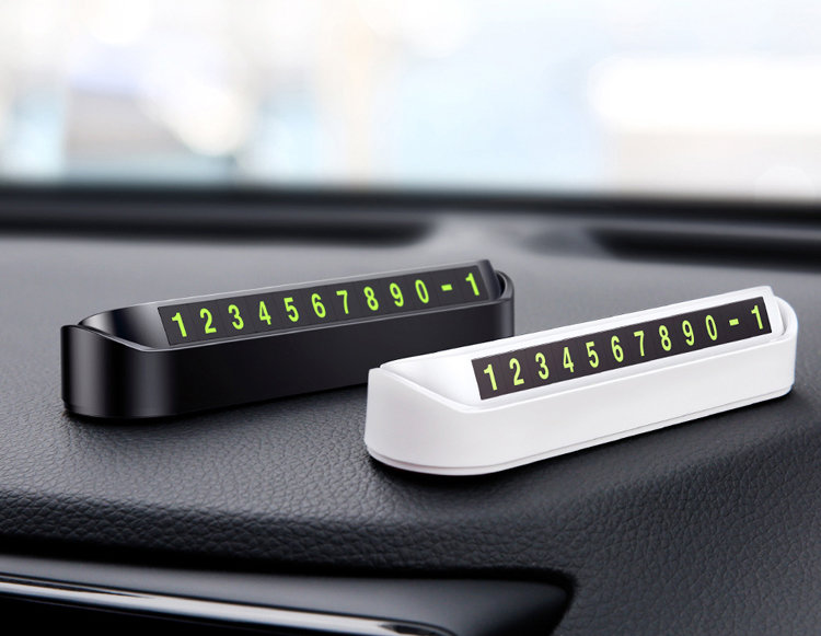 Автовизитка Baseus Tock Белая Автовизитка Baseus Tock Белая