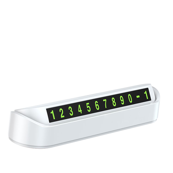 Автовизитка Baseus Tock Белая Автовизитка Baseus Tock Белая