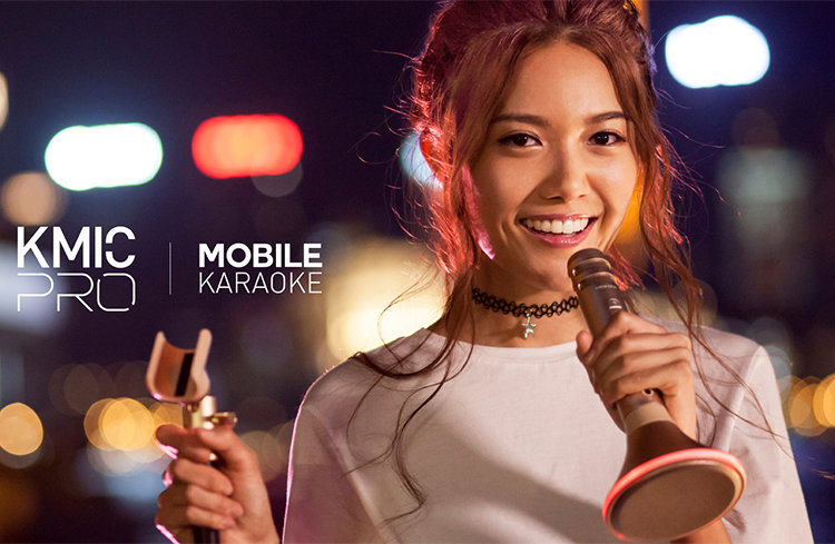 Беспроводной микрофон для караоке Momax K-MIC PRO Золото Беспроводной микрофон для караоке Momax K-MIC PRO Золото