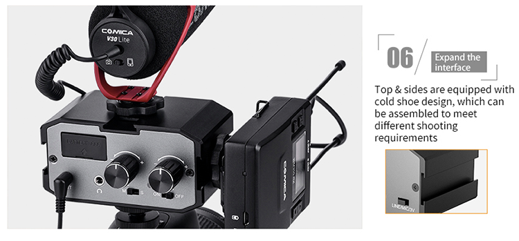 Микшер двуканальный CoMica CVM-AX1 3.5mm Микшер двуканальный CoMica CVM-AX1 3.5mm