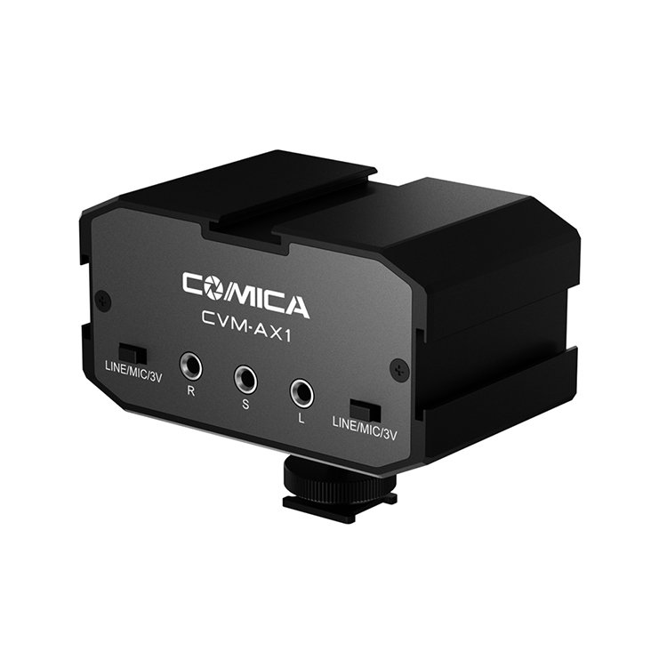 Микшер двуканальный CoMica CVM-AX1 3.5mm Микшер двуканальный CoMica CVM-AX1 3.5mm