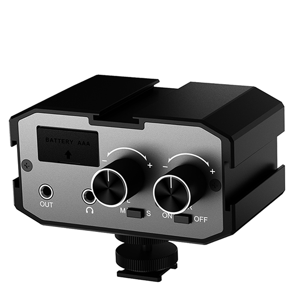 Микшер двуканальный CoMica CVM-AX1 3.5mm Микшер двуканальный CoMica CVM-AX1 3.5mm