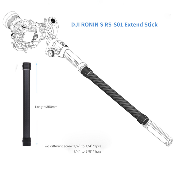 Удлиняющая рукоятка DigitalFoto RS-S01 Carbon Удлиняющая рукоятка DigitalFoto RS-S01 Carbon