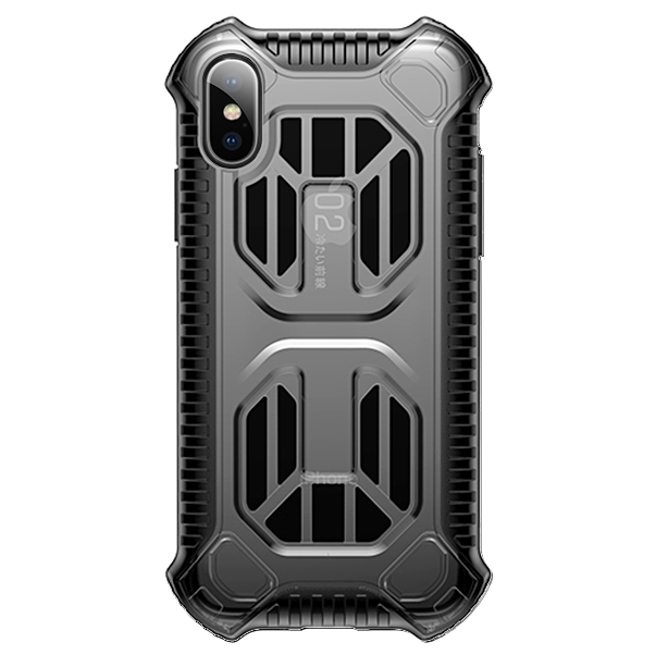 Чехол Baseus Cold front cooling Case для iPhone Xs Max Transparent