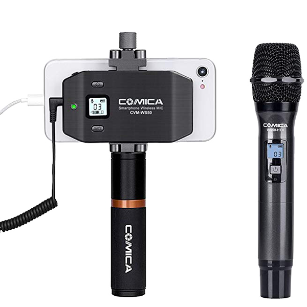 Радиосистема CoMica UHF CVM-WS50 H для смартфона