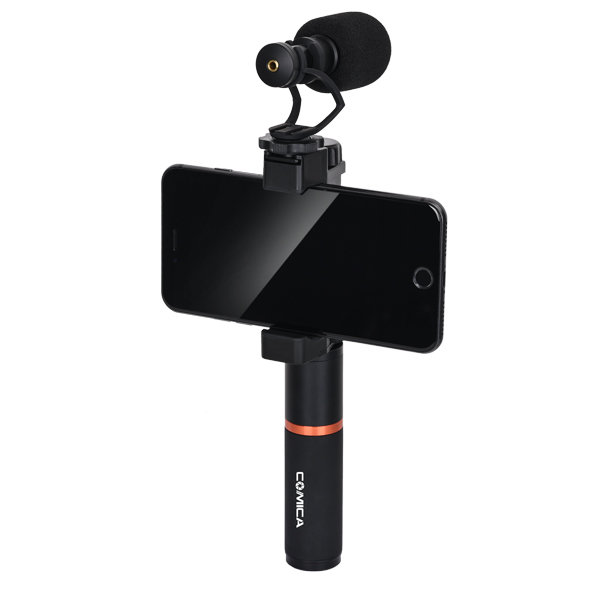 Микрофон CoMica CVM-VM10-K4 с держателем Микрофон CoMica CVM-VM10-K4 с держателем