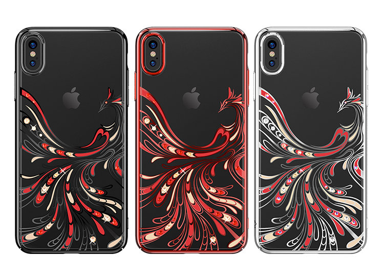 Чехол PQY Flying для iPhone Xs Max Silver Frame Чехол PQY Flying для iPhone Xs Max Silver Frame