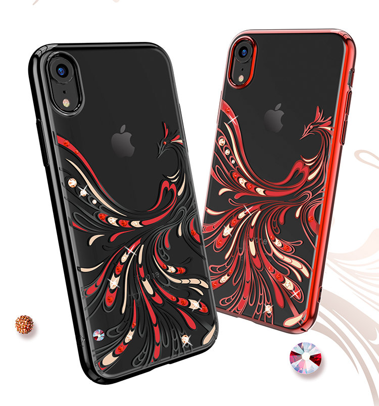 Чехол PQY Flying для iPhone Xs Max Silver Frame Чехол PQY Flying для iPhone Xs Max Silver Frame
