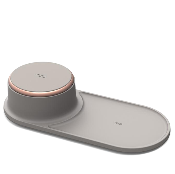 Беспроводная зарядка VRS Design Halo Tray Warm Gray Беспроводная зарядка VRS Design Halo Tray Warm Gray