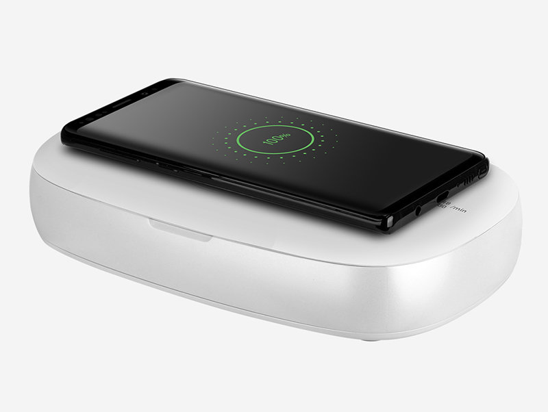 Ультрафиолетовый стерилизатор Momax Q.UV с беспроводной зарядкой Белый Ультрафиолетовый стерилизатор Momax Q.UV с беспроводной зарядкой Белый