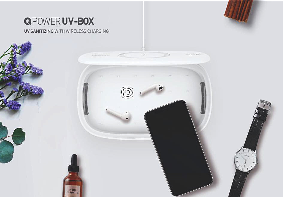 Ультрафиолетовый стерилизатор Momax Q.UV с беспроводной зарядкой Белый Ультрафиолетовый стерилизатор Momax Q.UV с беспроводной зарядкой Белый