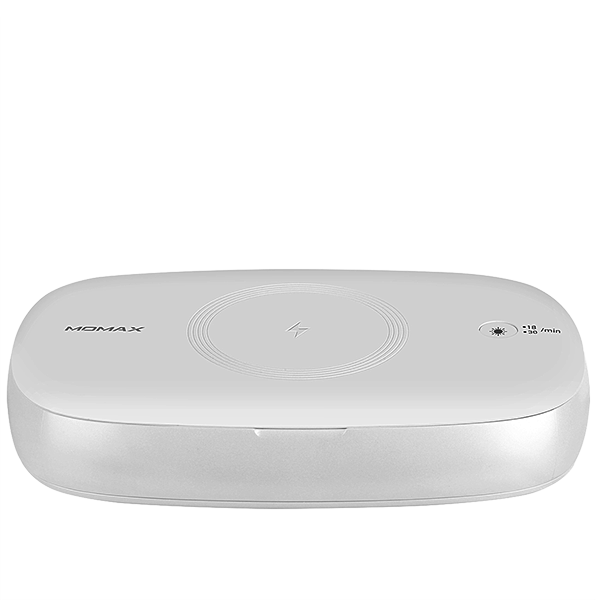 Ультрафиолетовый стерилизатор Momax Q.UV с беспроводной зарядкой Белый Ультрафиолетовый стерилизатор Momax Q.UV с беспроводной зарядкой Белый