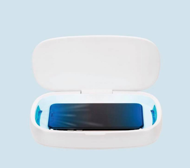 Ультрафиолетовый стерилизатор Momax Q.UV с беспроводной зарядкой Белый Ультрафиолетовый стерилизатор Momax Q.UV с беспроводной зарядкой Белый