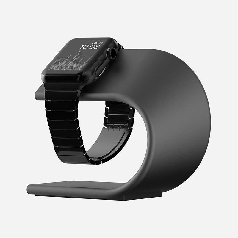 Подставка Nomad Stand для Apple Watch Серая Подставка Nomad Stand для Apple Watch Серая