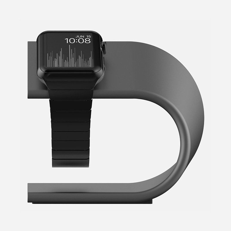 Подставка Nomad Stand для Apple Watch Серая Подставка Nomad Stand для Apple Watch Серая
