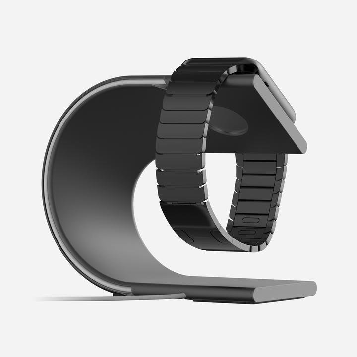 Подставка Nomad Stand для Apple Watch Серая Подставка Nomad Stand для Apple Watch Серая