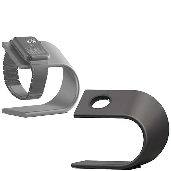 Подставка Nomad Stand для Apple Watch Серая Подставка Nomad Stand для Apple Watch Серая