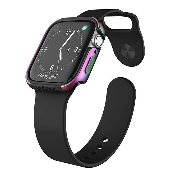 Чехол X-Doria Defense Edge для Apple Watch 44 мм Переливающийся