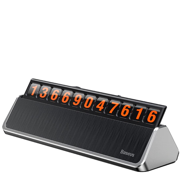 Автовизитка Baseus Hermit Серебро Автовизитка Baseus Hermit Серебро