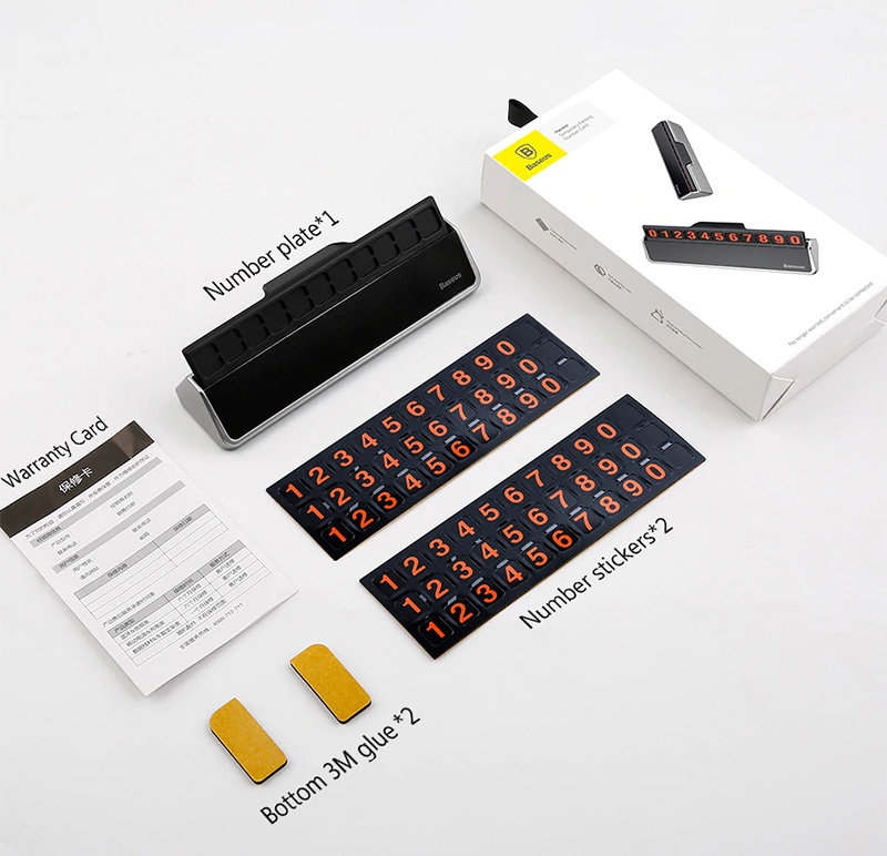 Автовизитка Baseus Hermit Серебро Автовизитка Baseus Hermit Серебро