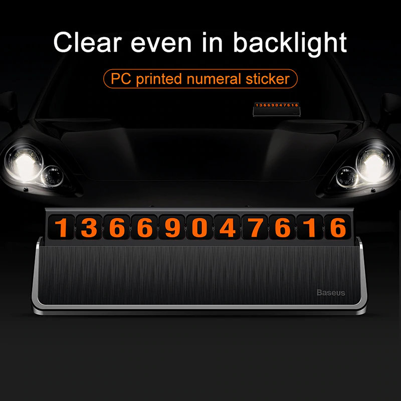 Автовизитка Baseus Hermit Серебро Автовизитка Baseus Hermit Серебро