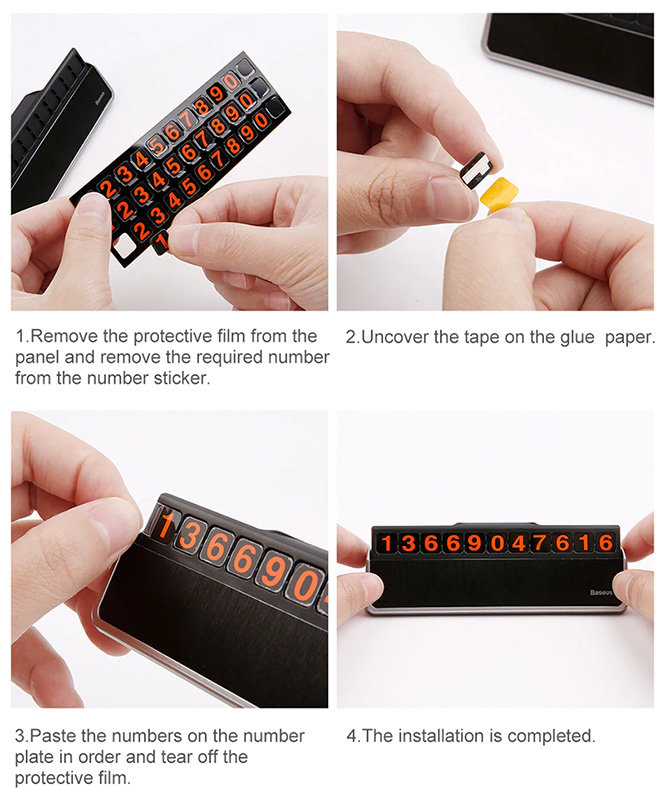 Автовизитка Baseus Hermit Серебро Автовизитка Baseus Hermit Серебро