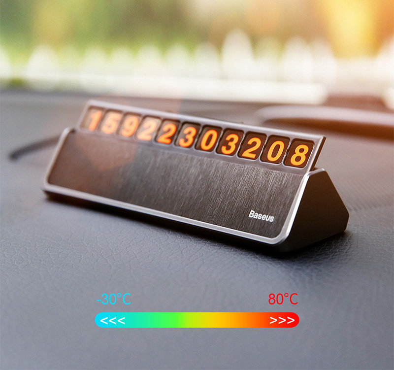 Автовизитка Baseus Hermit Серебро Автовизитка Baseus Hermit Серебро