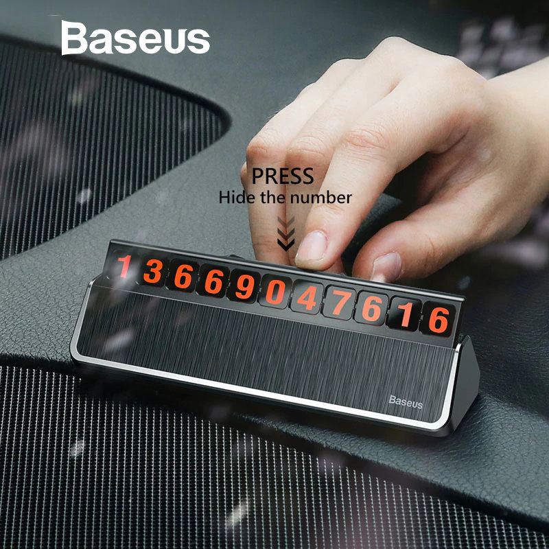 Автовизитка Baseus Hermit Серебро Автовизитка Baseus Hermit Серебро