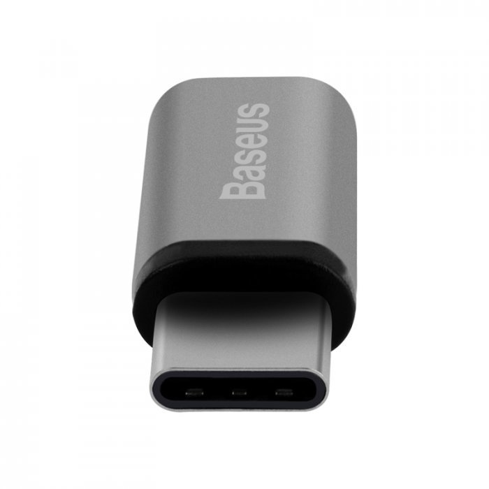 Переходник Baseus Sharp micro USB - Type-C Розовое золото Переходник Baseus Sharp micro USB - Type-C Розовое золото