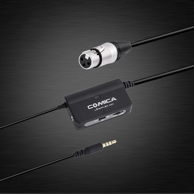 Адаптер CoMica LinkFlex AD1 XLR-miniJack Адаптер CoMica LinkFlex AD1 XLR-miniJack