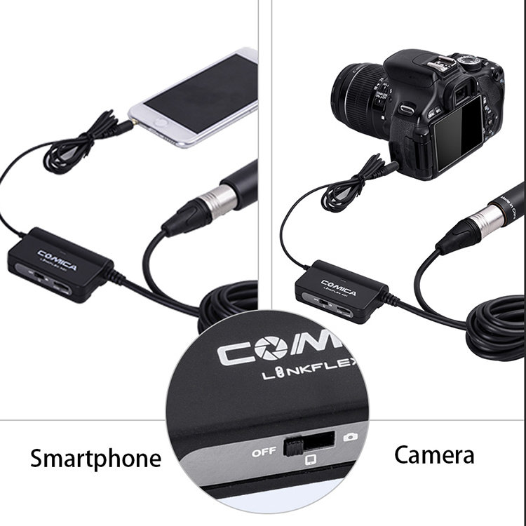 Адаптер CoMica LinkFlex AD1 XLR-miniJack Адаптер CoMica LinkFlex AD1 XLR-miniJack